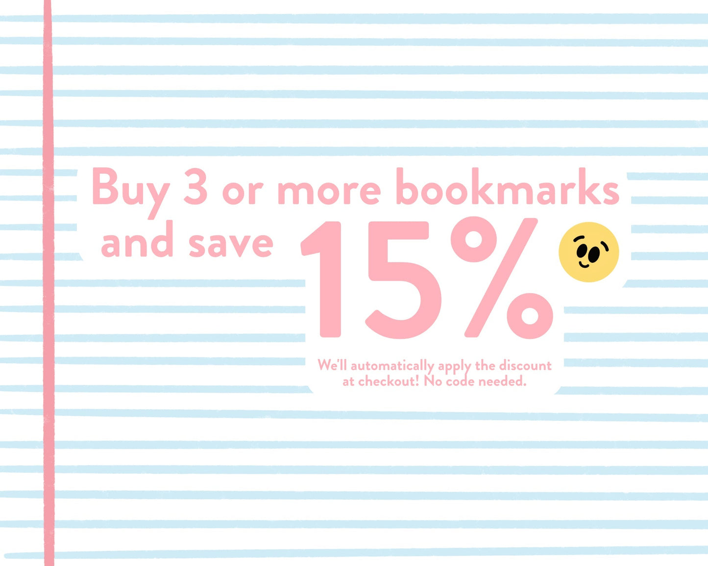 Millie's Book Club Bookmark