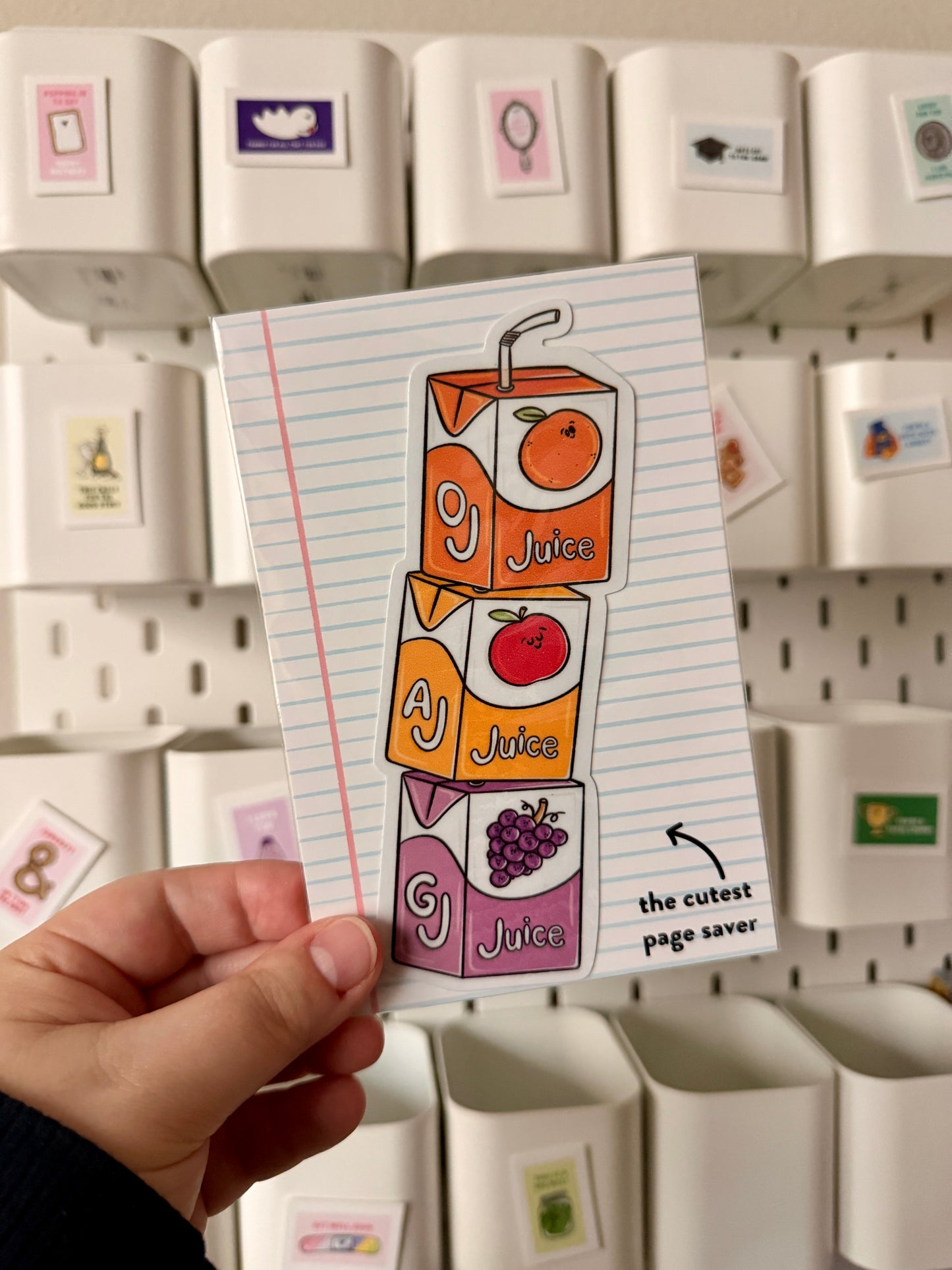 Juice Boxes Jumbo Bookmark