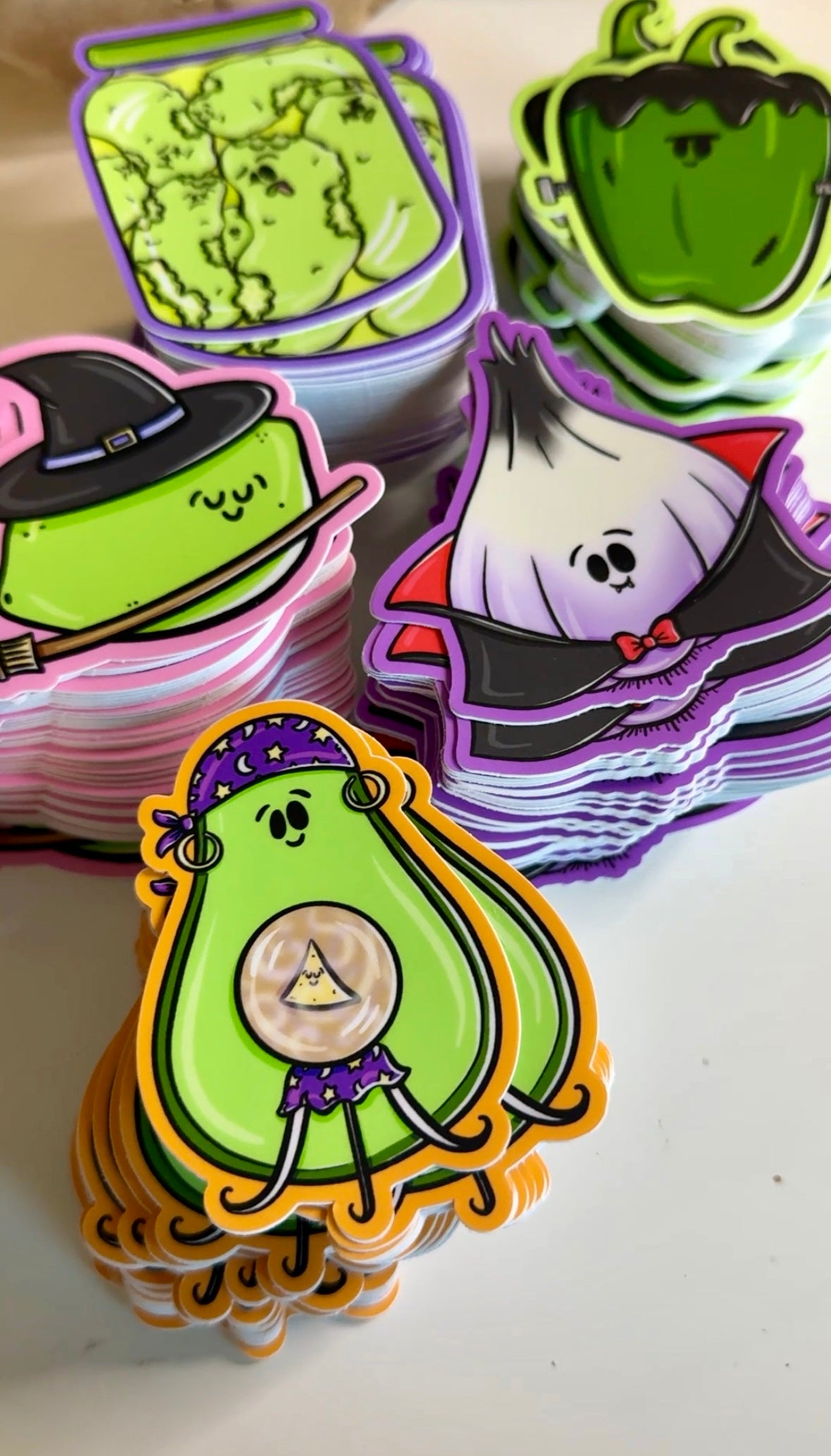 Zombie Pickles Vinyl Sticker