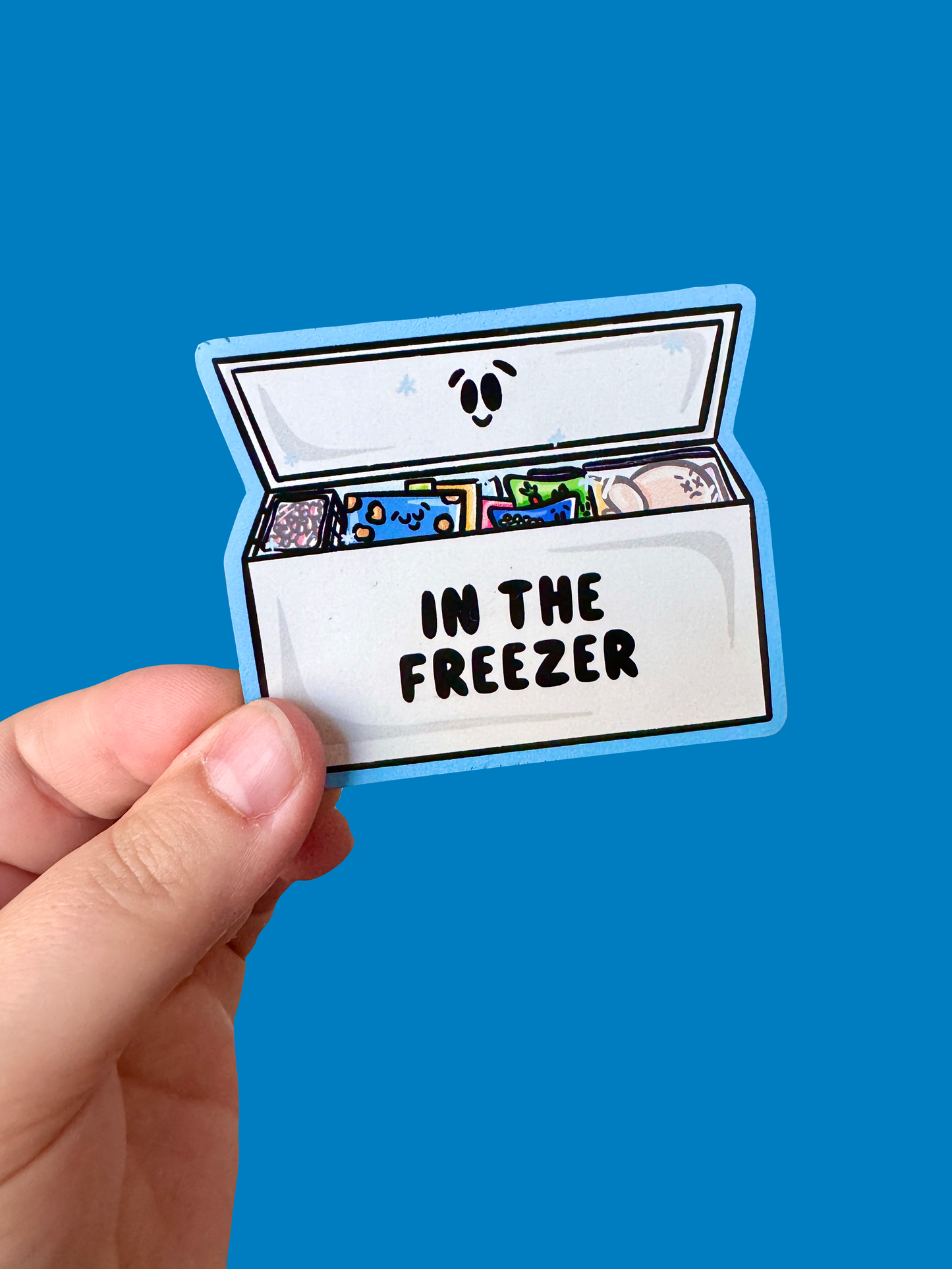 In The Freezer Foodie Magnet