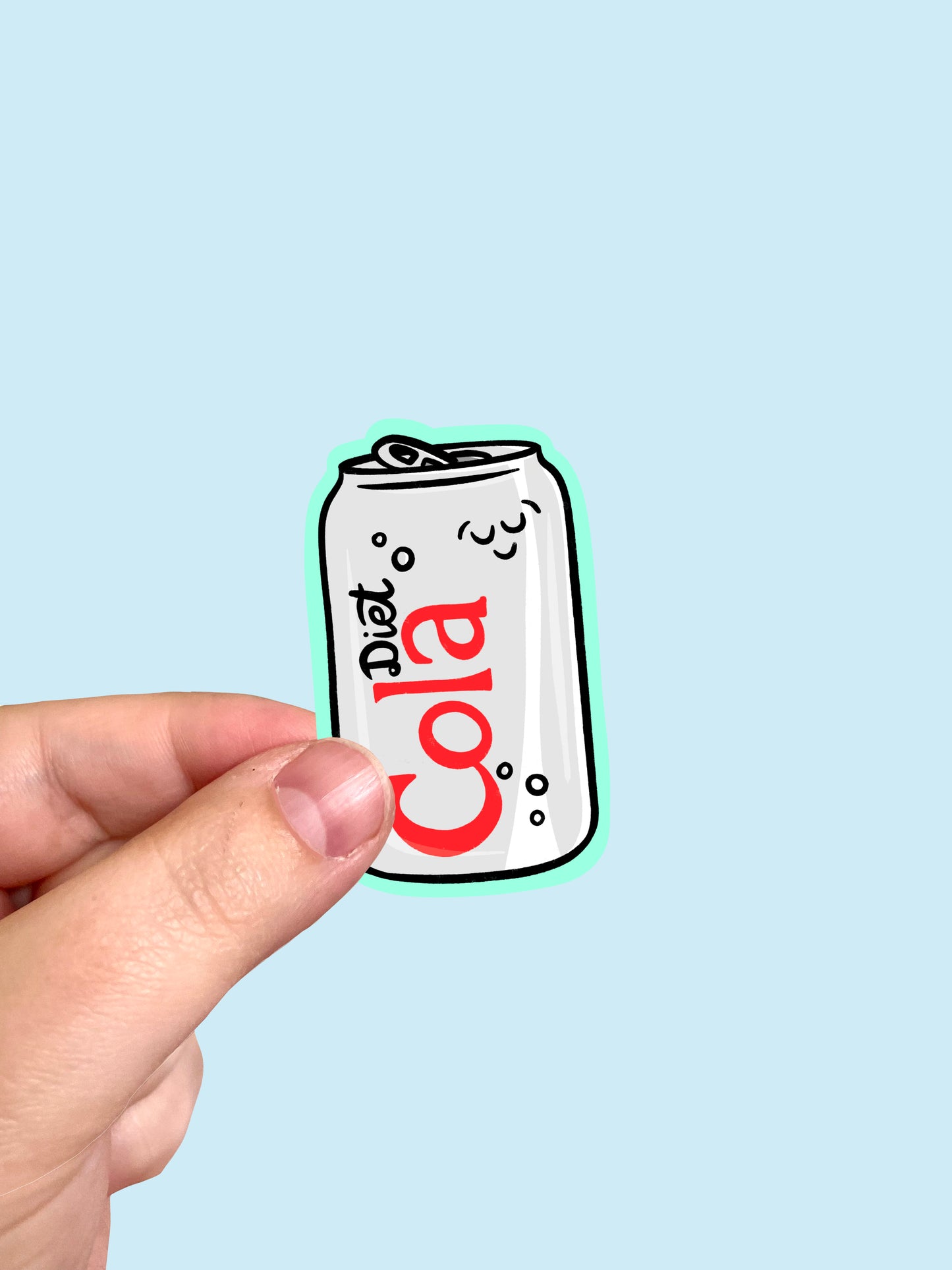 Diet Cola Vinyl Sticker