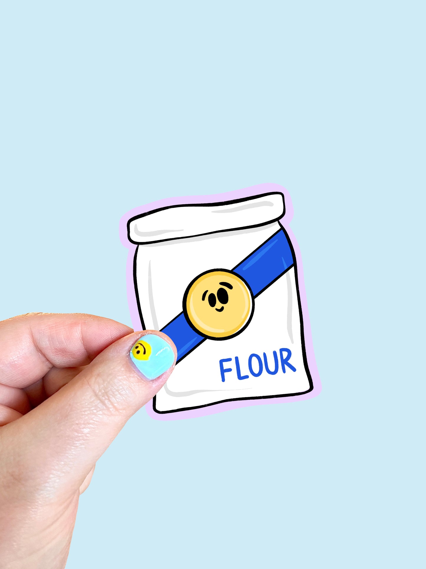 Flour Vinyl Sticker