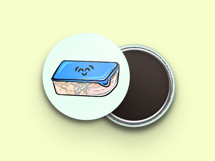 Leftovers Button Fridge Magnet