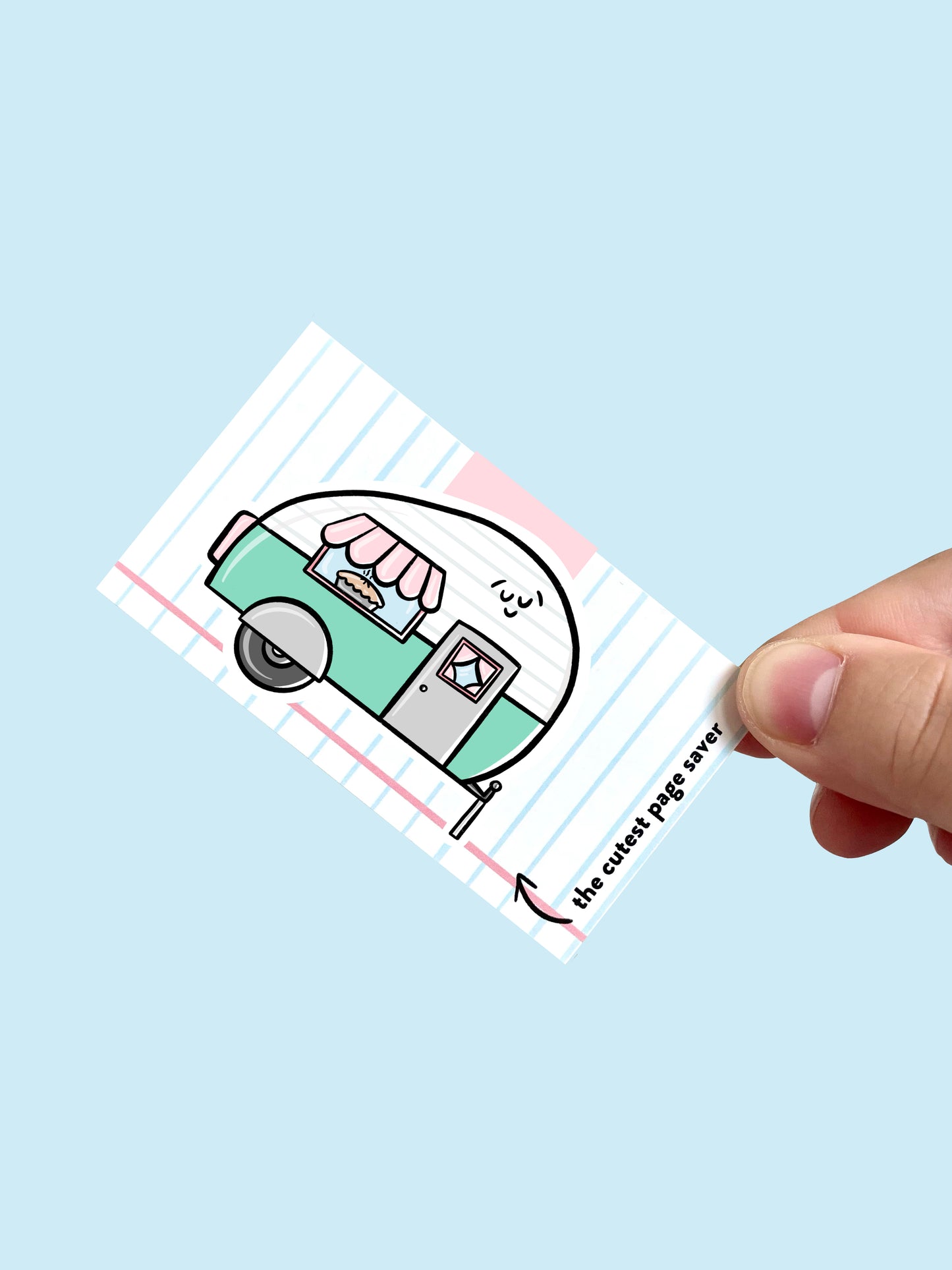 Camper Magnetic Bookmark
