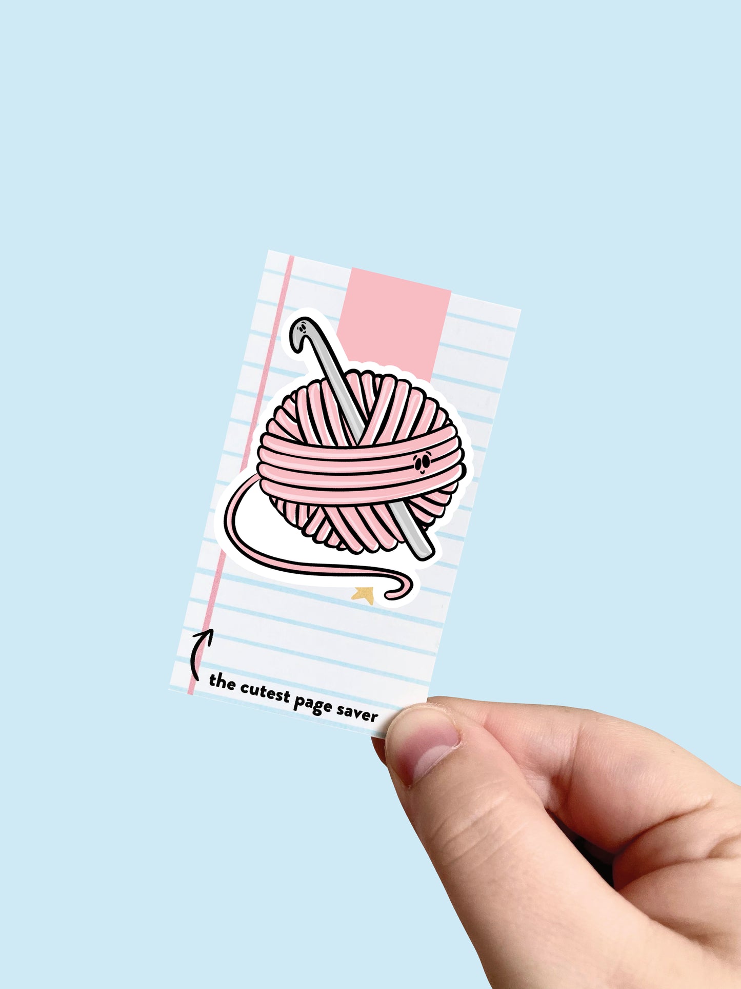 Crochet Magnetic Bookmark