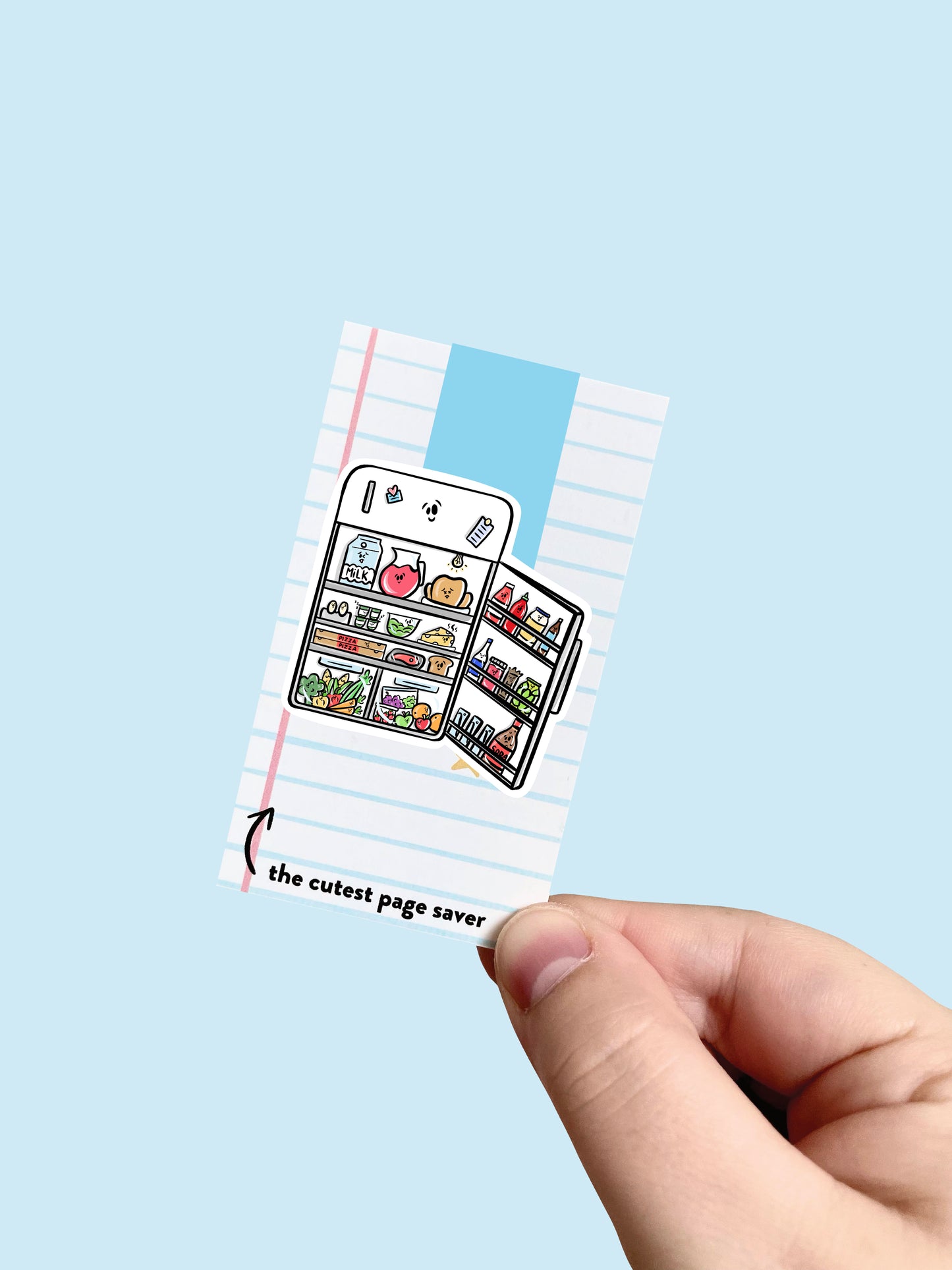 Fridge Magnetic Bookmark