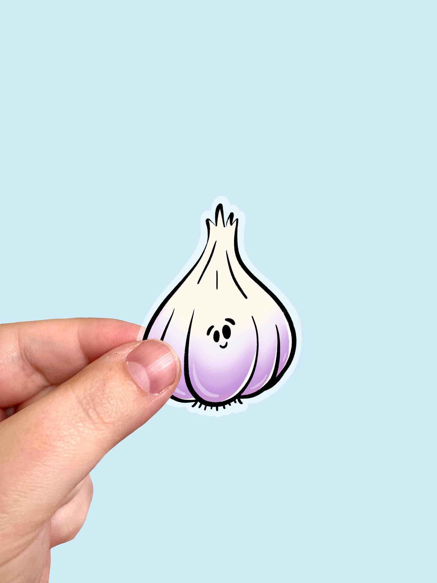 Garlic Vinyl Sticker
