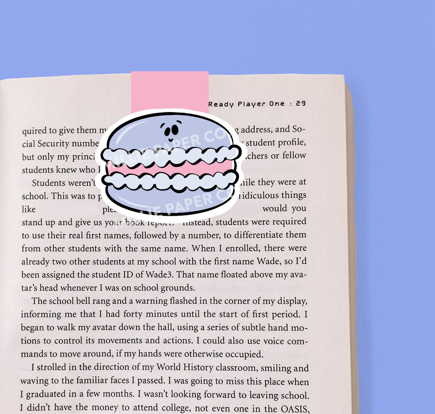 Macaron Magnetic Bookmark