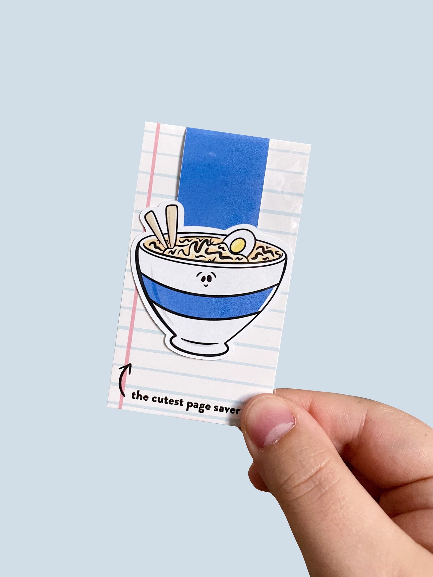 Ramen Bowl Magnetic Bookmark