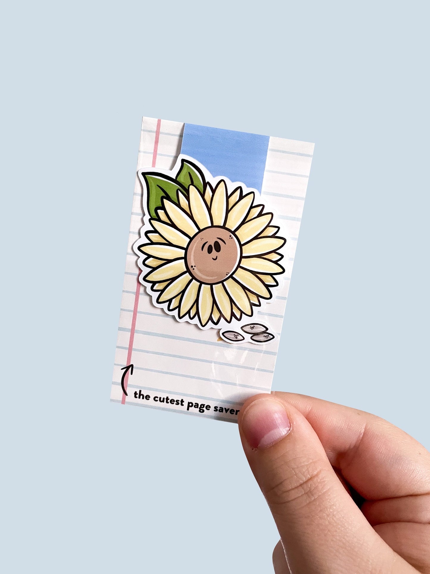 Sunflower Magnetic Bookmark