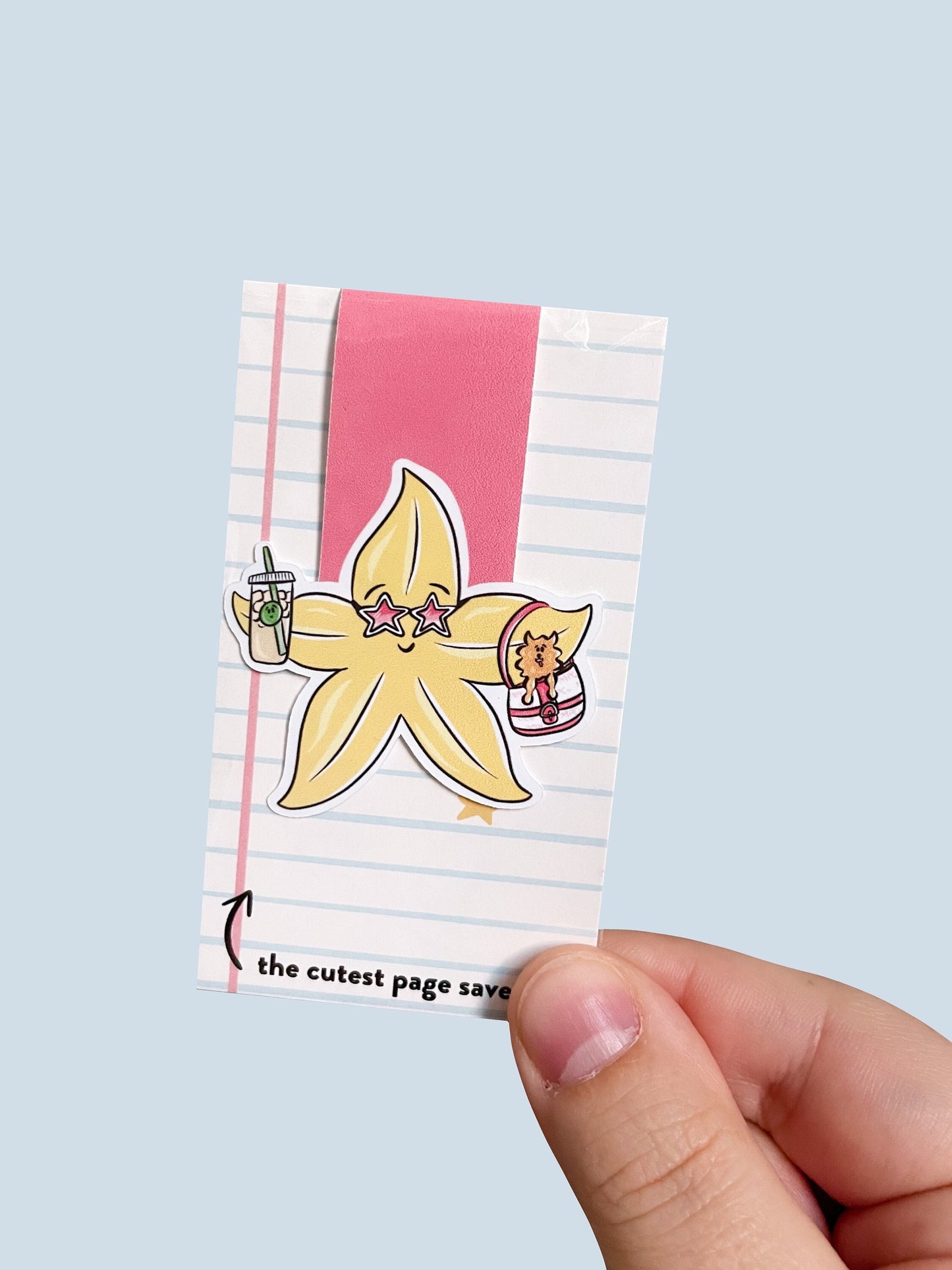2000s Starfruit Magnetic Bookmark