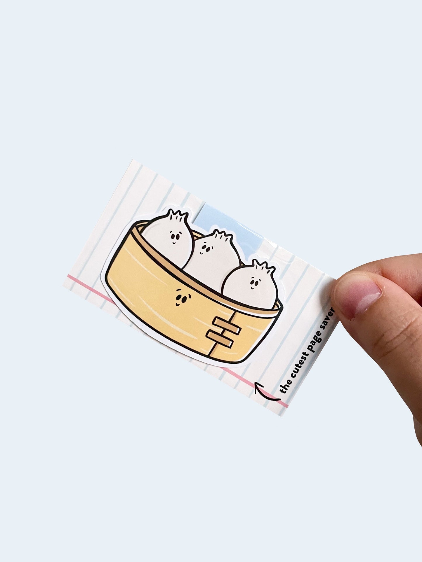 Dumplings Magnetic Bookmark