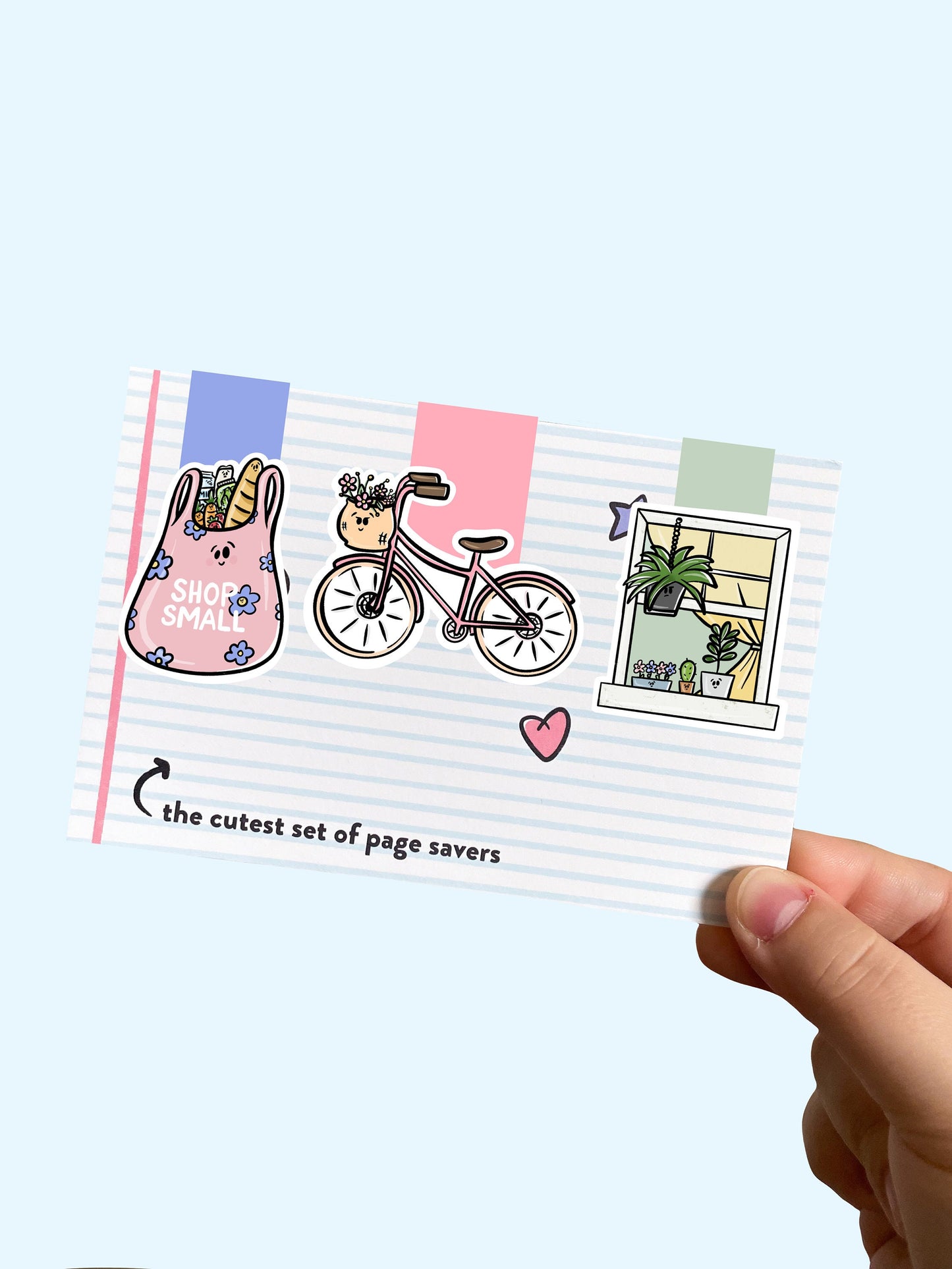 Shop Small Magnetic Bookmark Trio