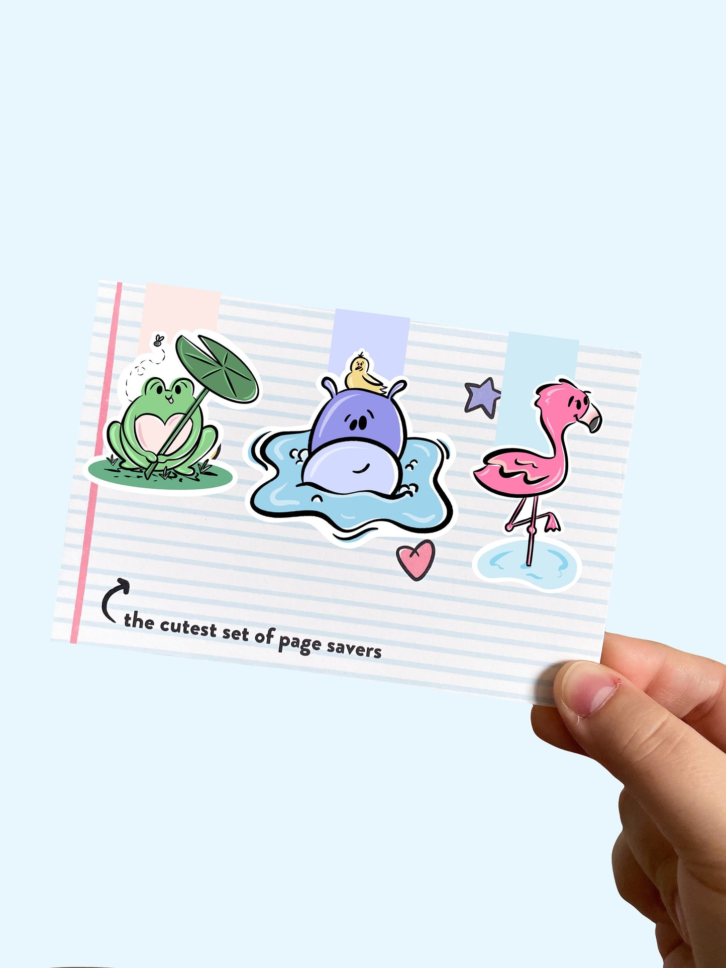 Animals Magnetic Bookmark Trio