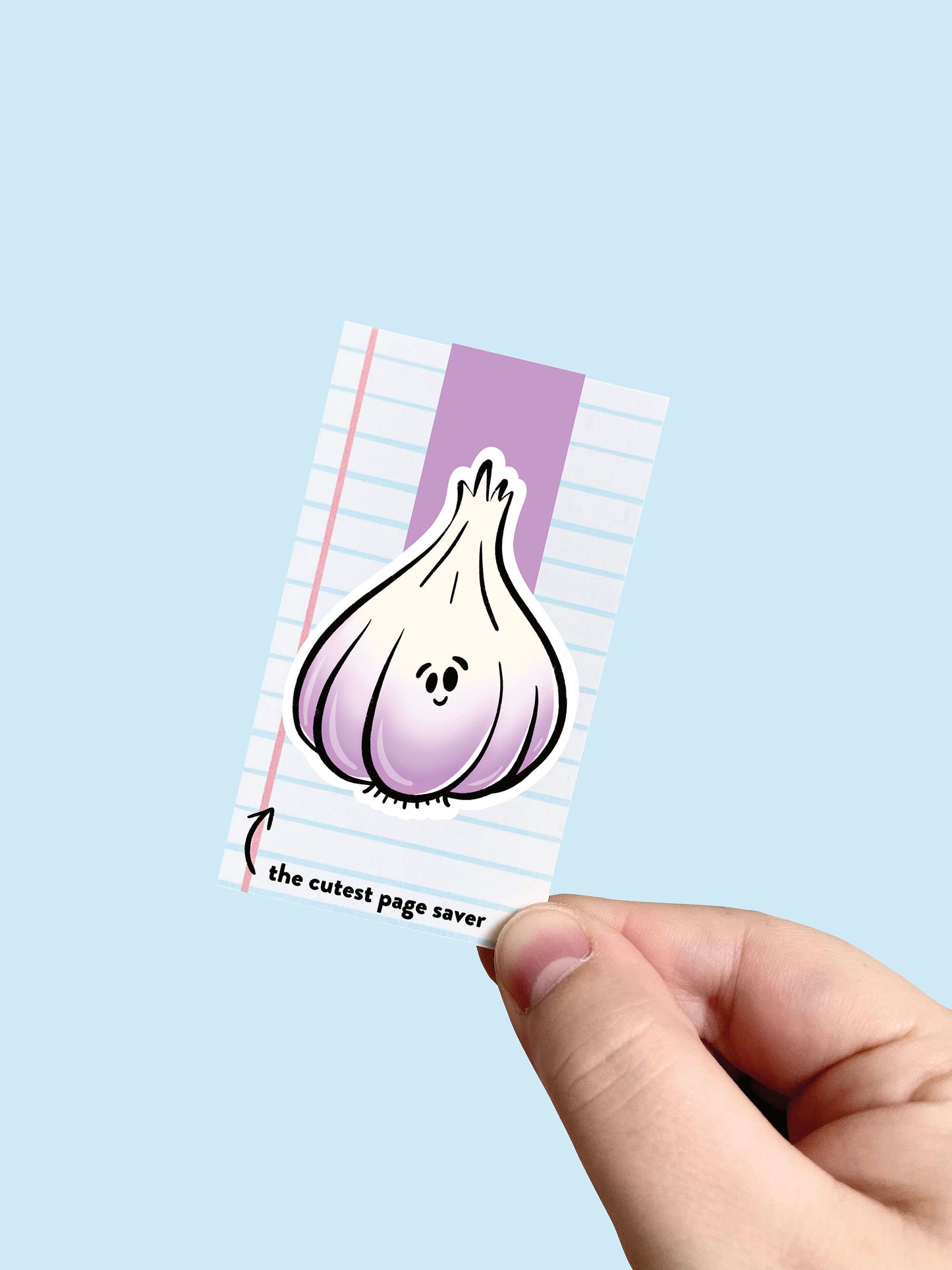 Garlic Magnetic Bookmark