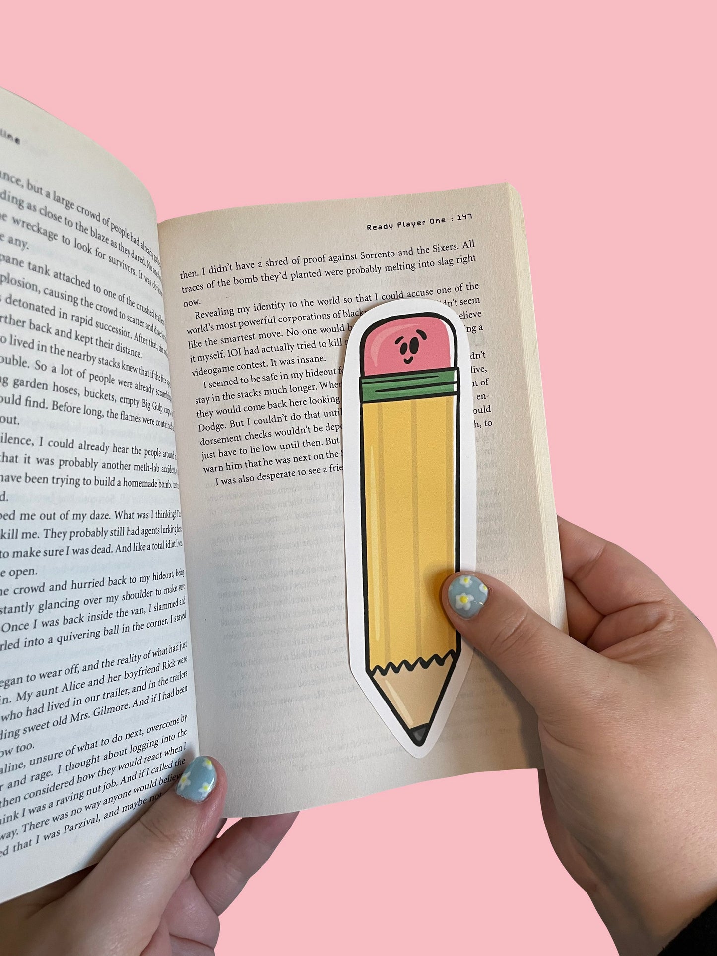 Pencil Jumbo Bookmark