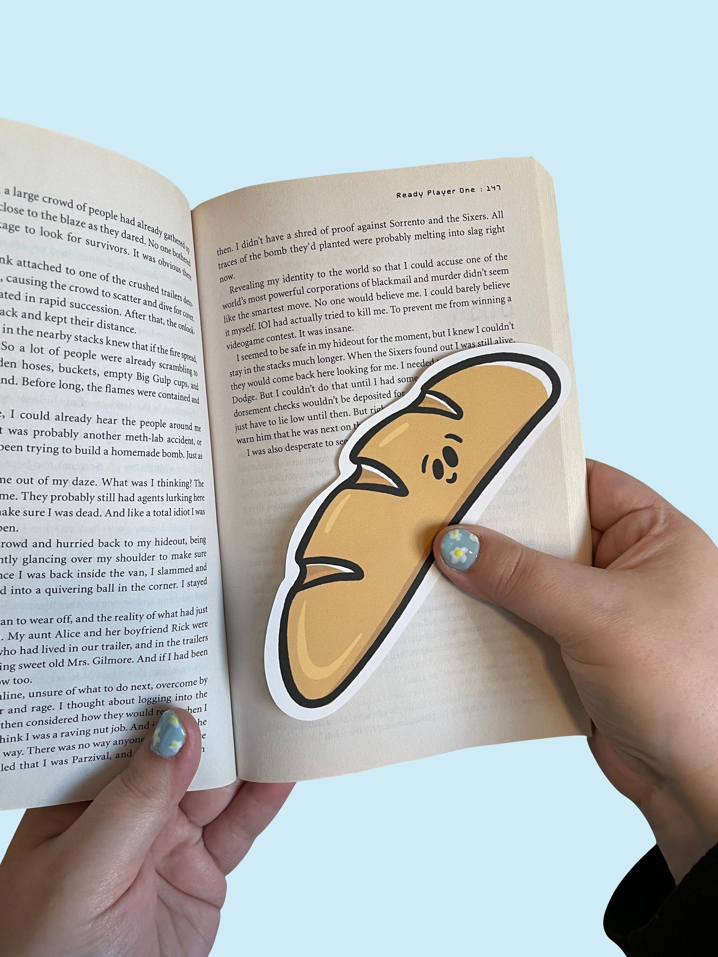 Baguette Jumbo Bookmark