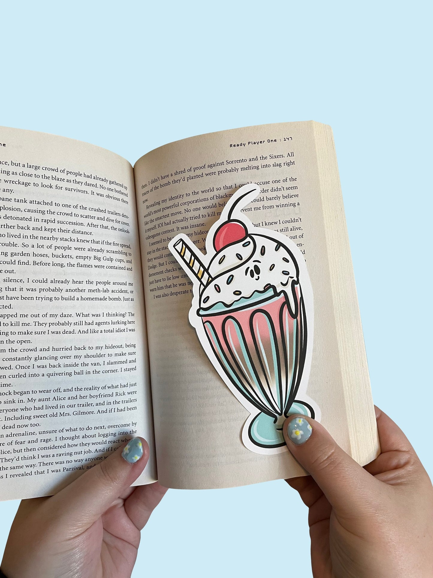 Milkshake Jumbo Bookmark