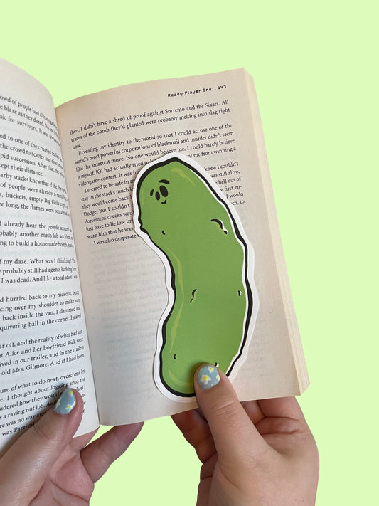 Pickle Jumbo Bookmark