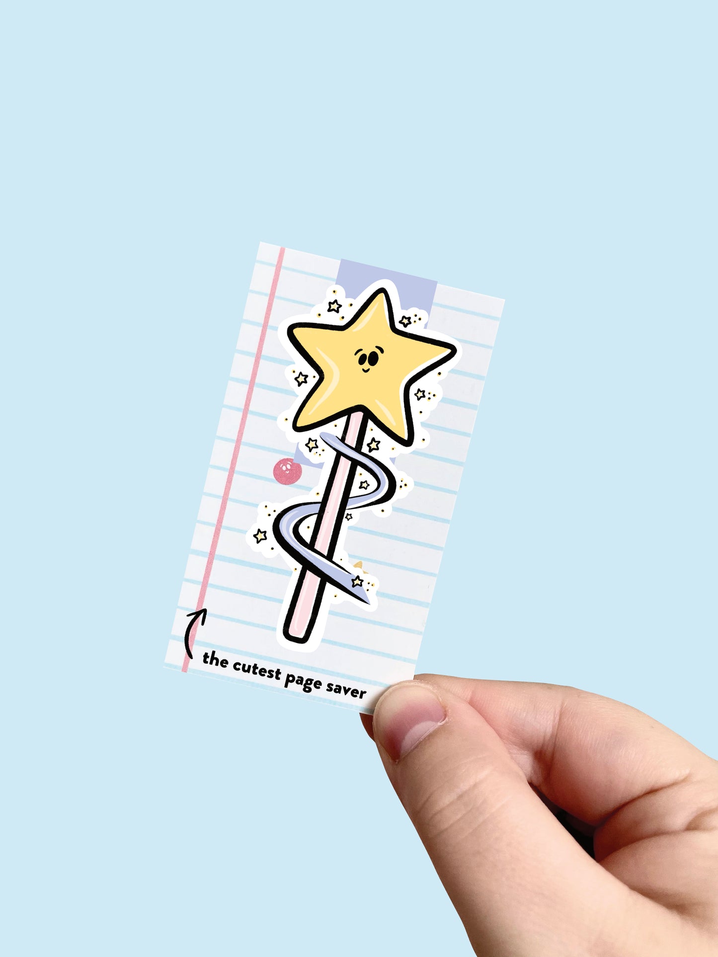 Magic Wand Magnetic Bookmark