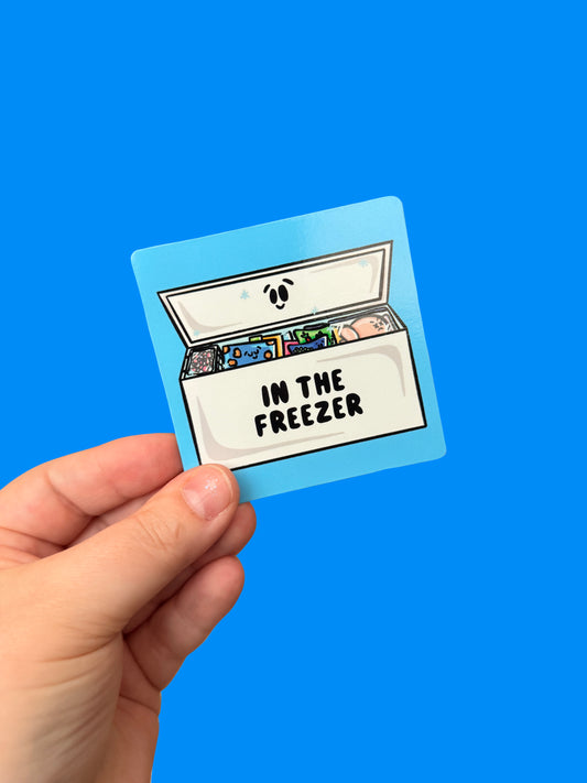 In The Freezer Foodie Magnet