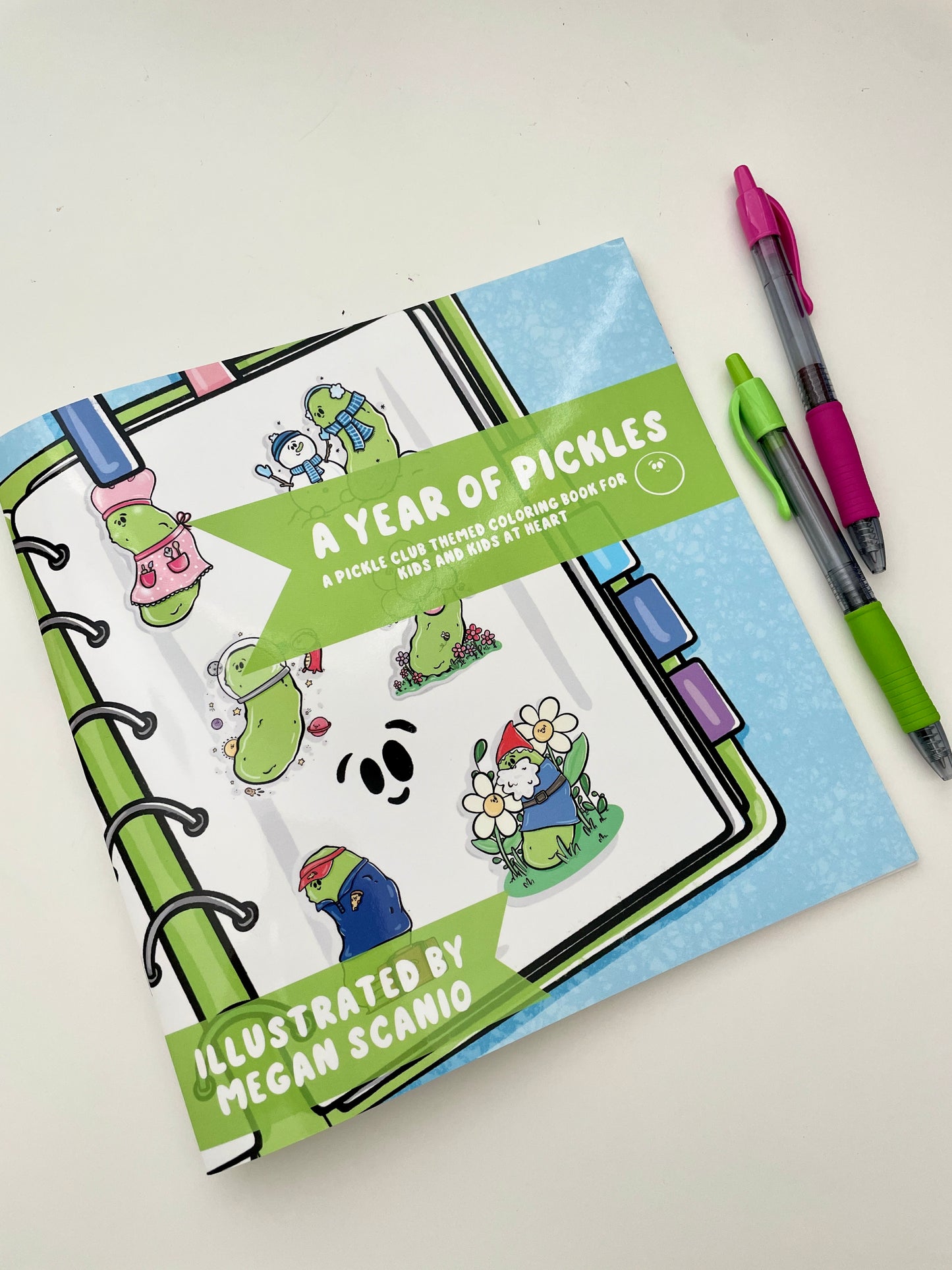 A Year of Pickles Coloring Book