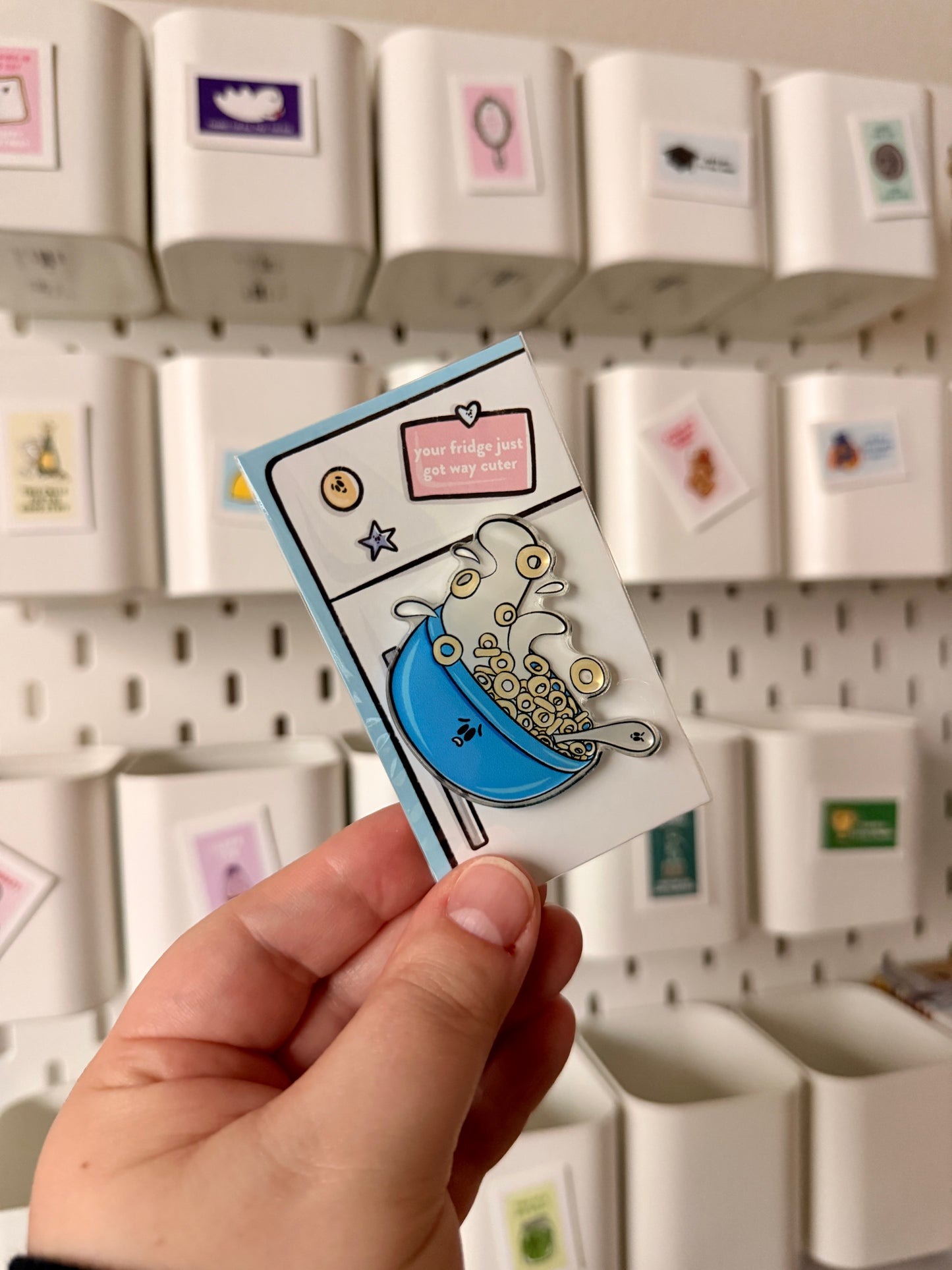 Bowl of Cereal Fridge Magnet