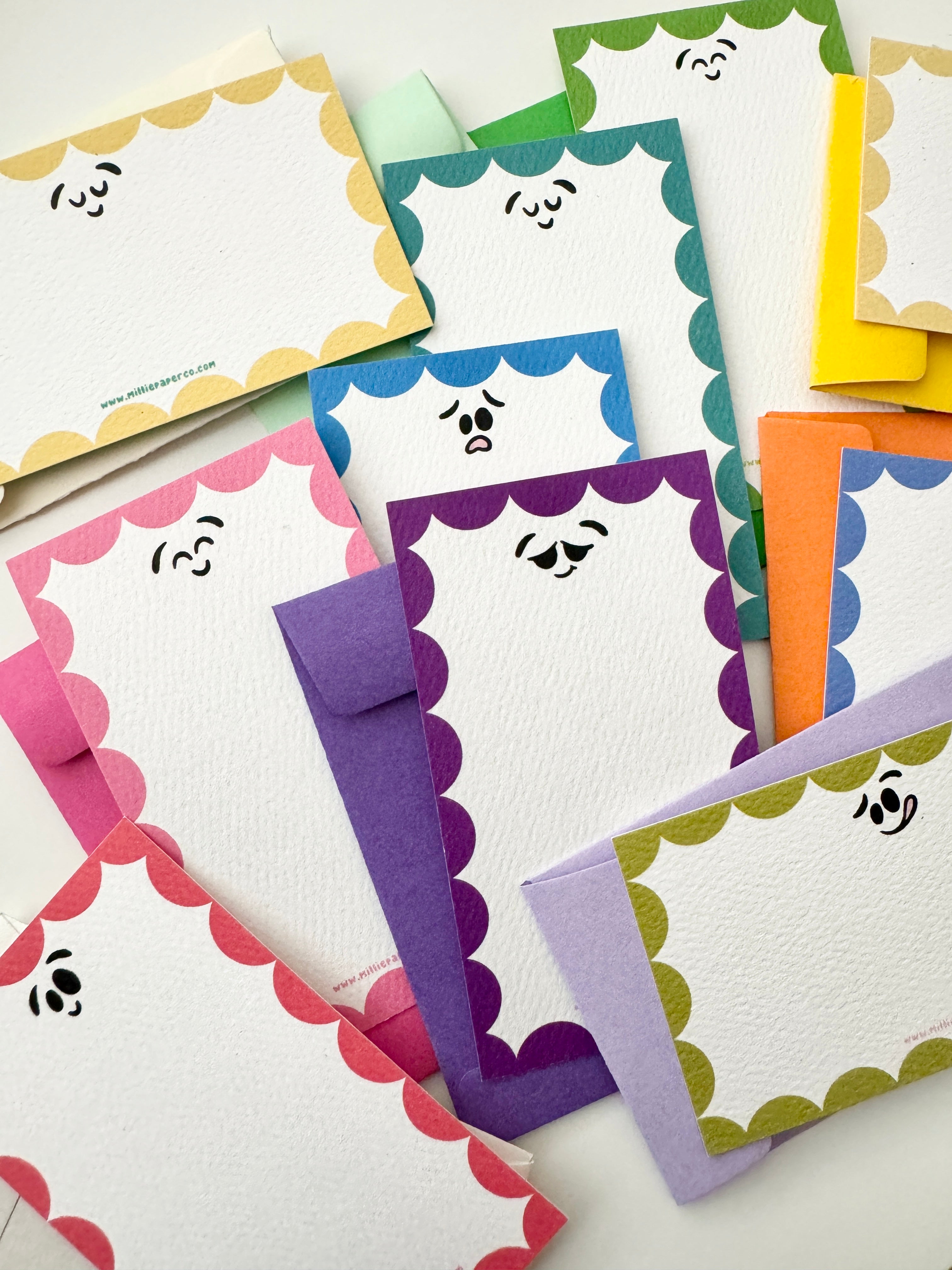 Whole Set Mini Cards! – Millie Paper Co.