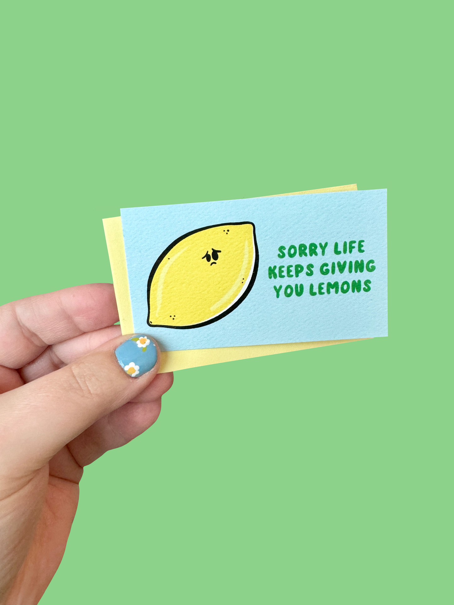 Life and Lemons Mini Card