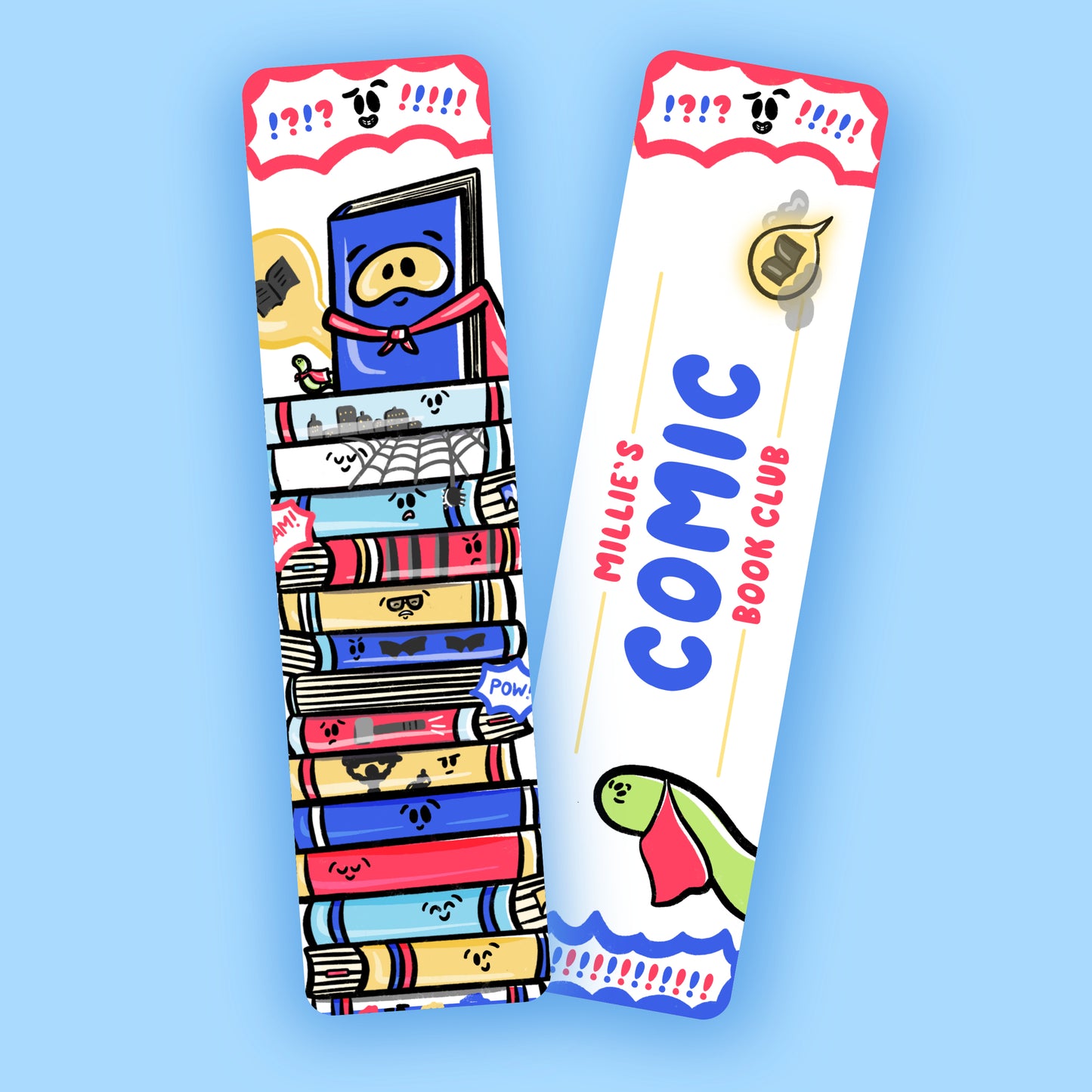 Comic Book Club Bookmark