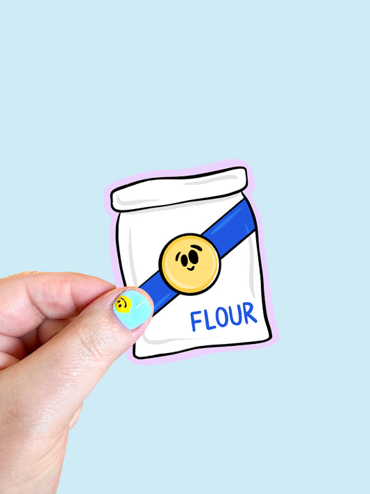 Flour Vinyl Sticker