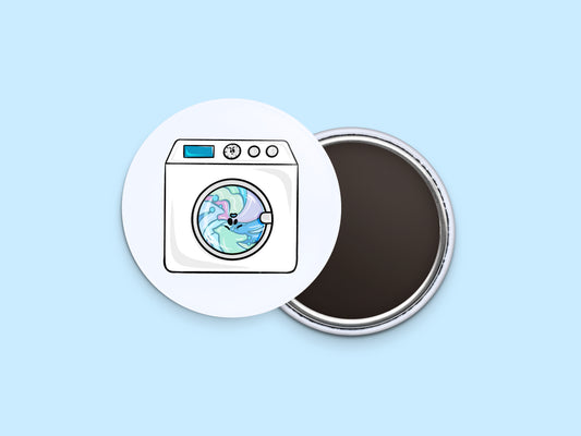 Laundry Button Calendar Magnet
