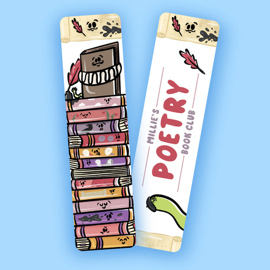 Poetry Book Club Bookmark