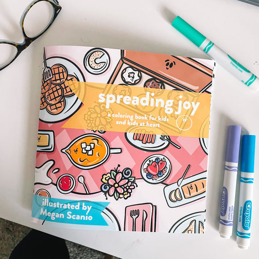 Spreading Joy Coloring Book