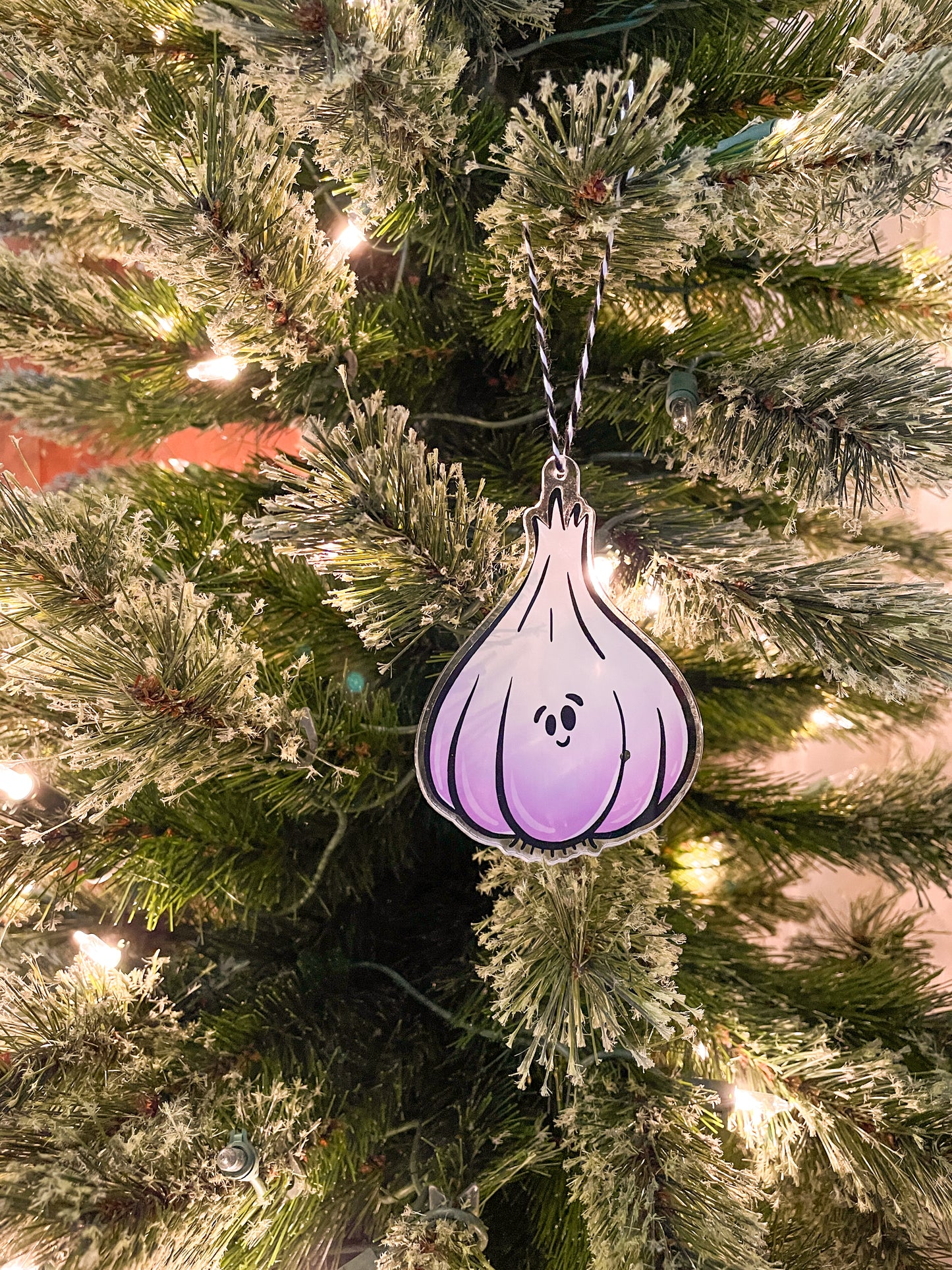 Garlic Acrylic Ornament