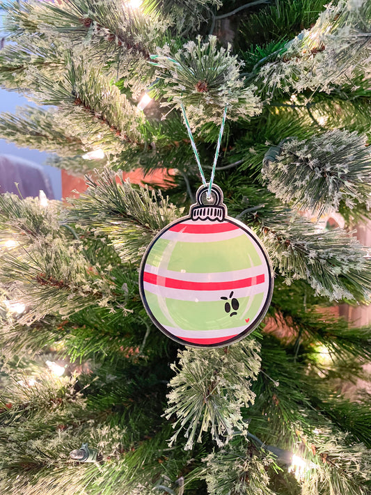 Grinchy Gary Acrylic Ornament