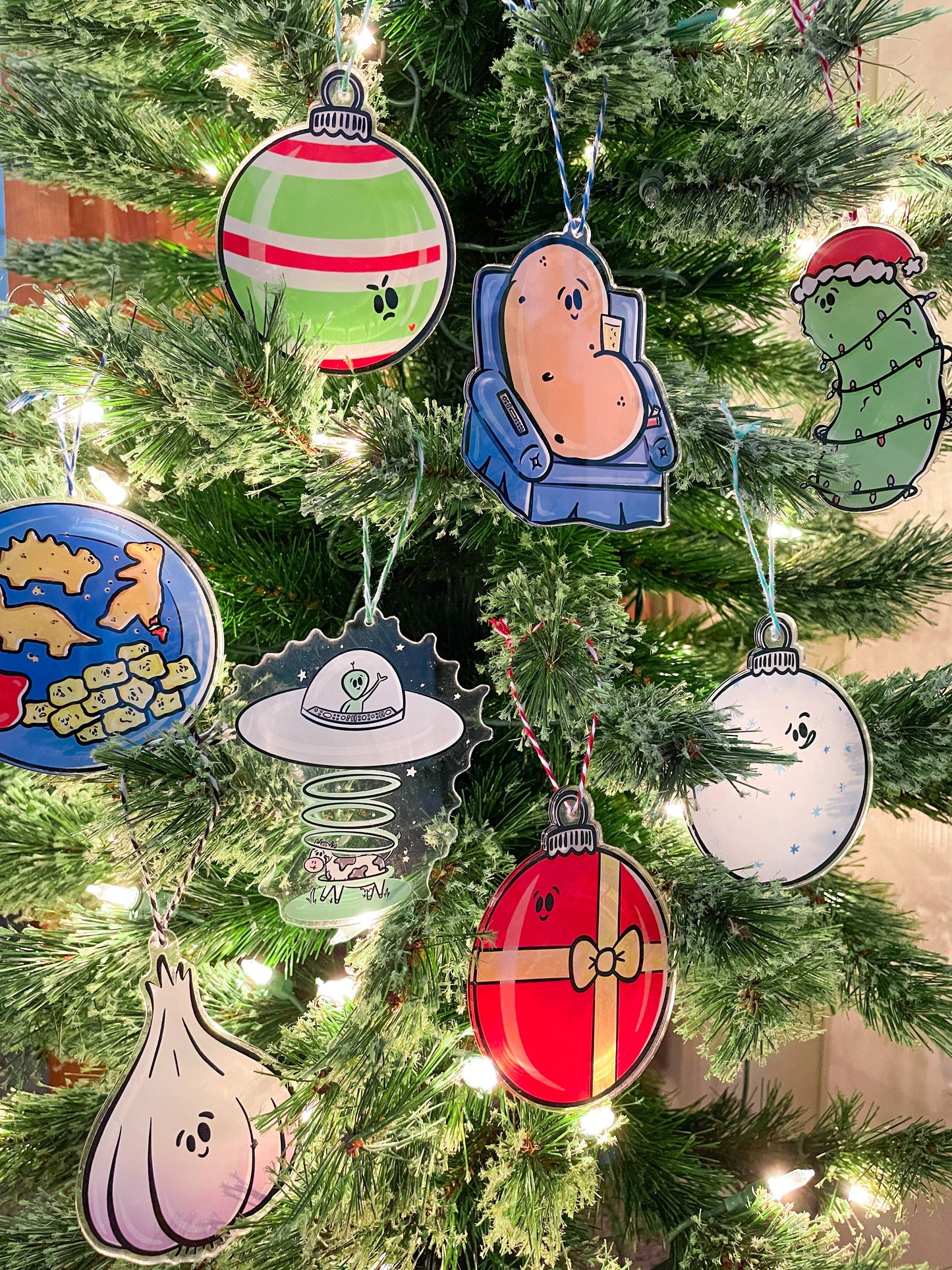 UFO Acrylic Ornament