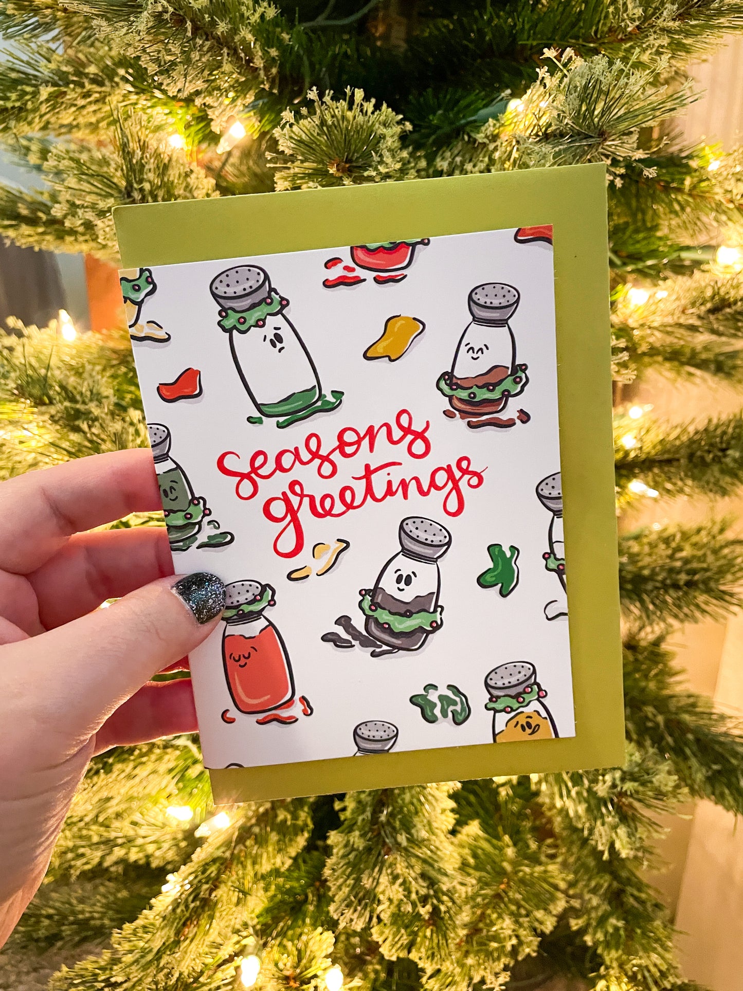 Punny Christmas Card Set