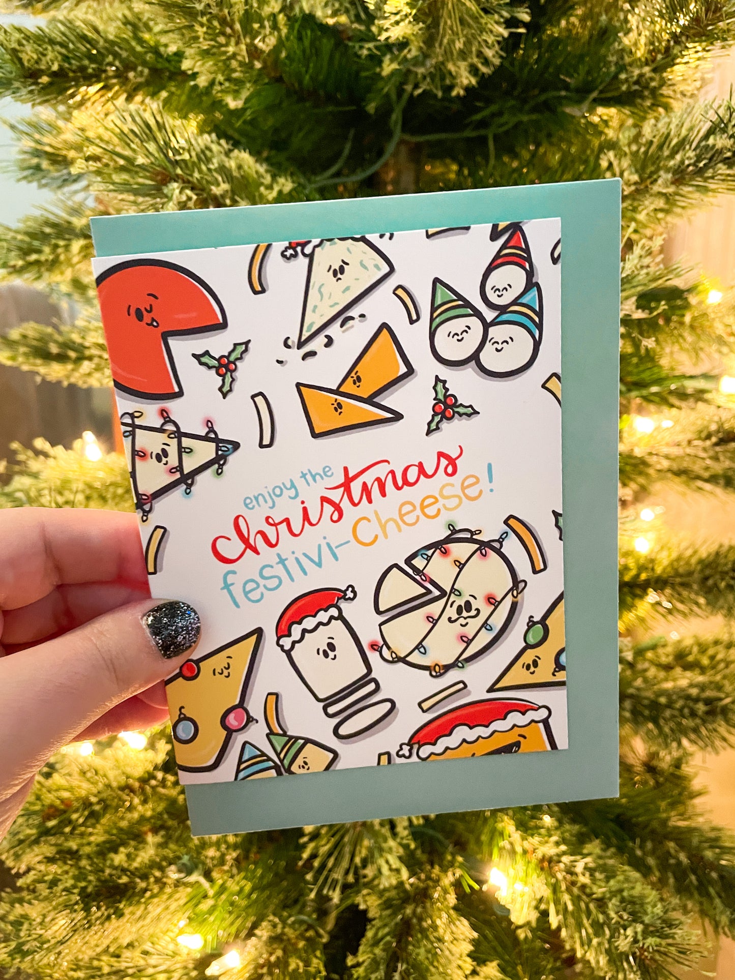 Punny Christmas Card Set