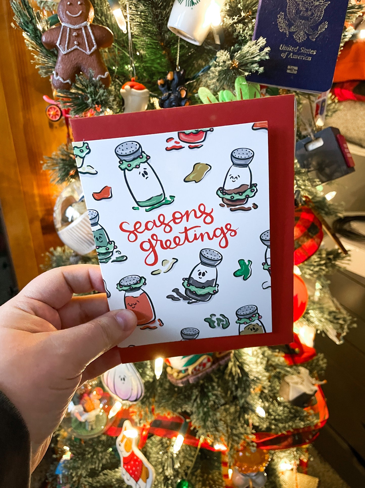 Duo Punny Christmas Card Set