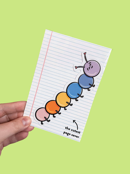 Caterpillar Jumbo Bookmark