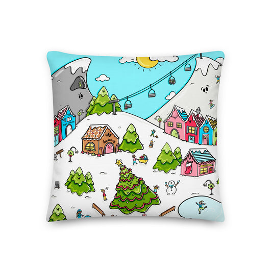 Holiday Village Premium Pillow