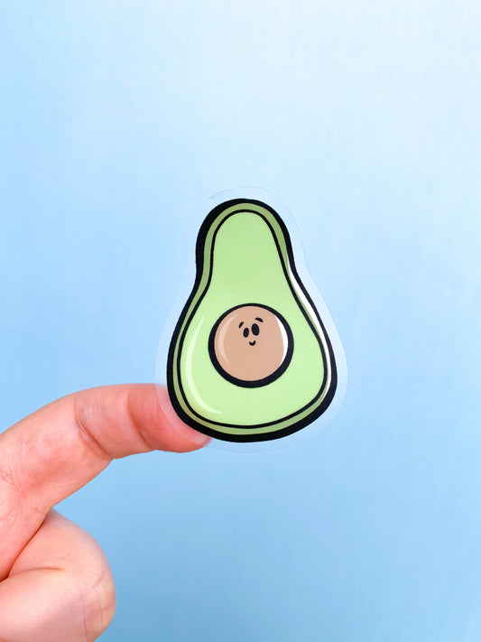 Avocado Vinyl Sticker