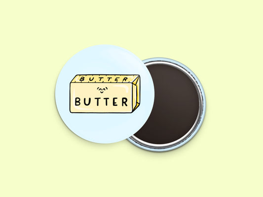 Butter Button Fridge Magnet
