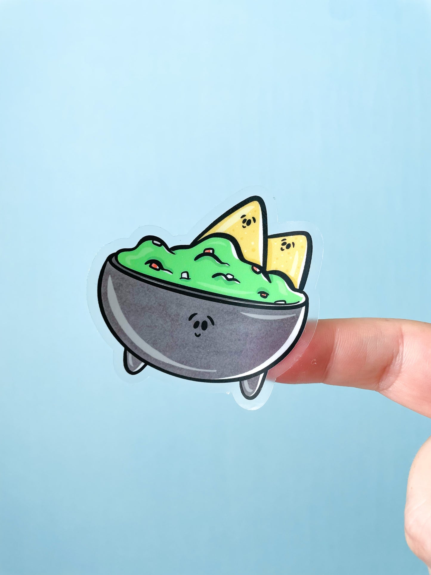 Chips and Guacamole Vinyl Sticker