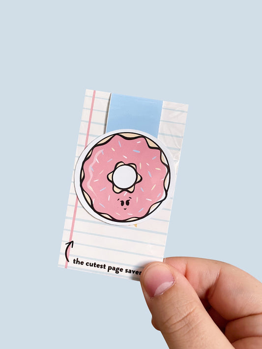 Donut Magnetic Bookmark