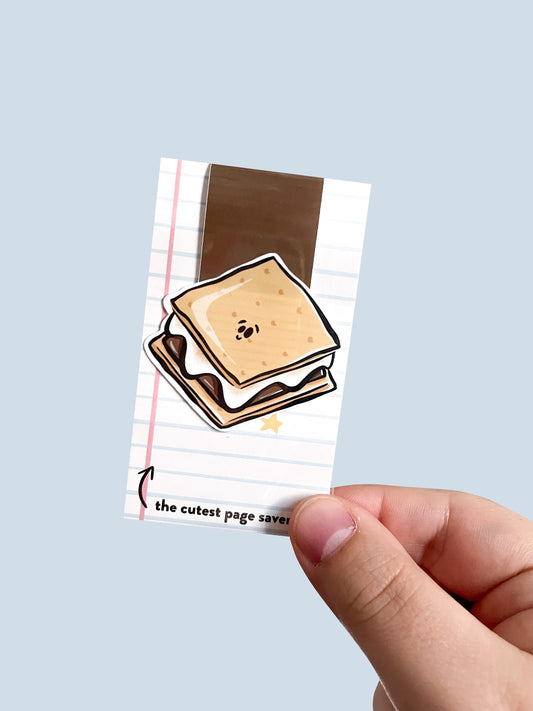 Smore Magnetic Bookmark
