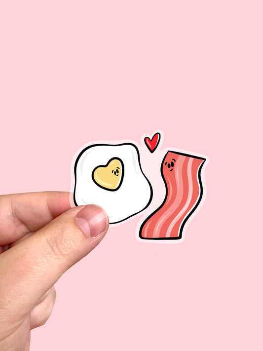 Bacon and Eggs Vinyl Sticker