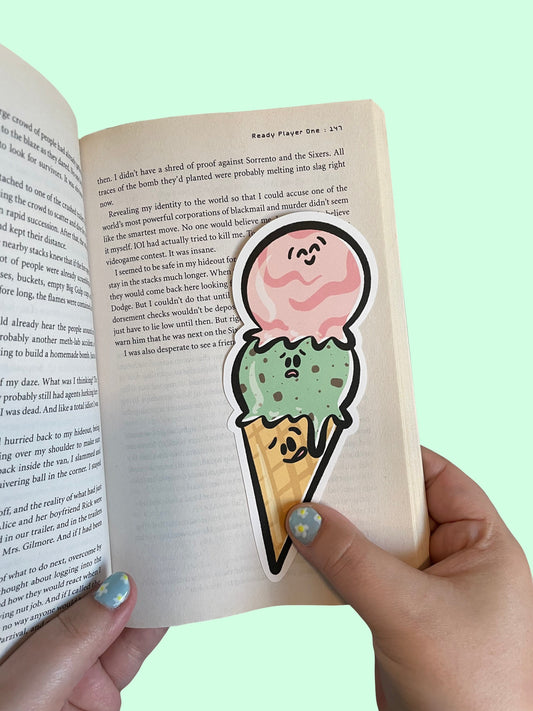 Ice-cream Cone Jumbo Bookmark