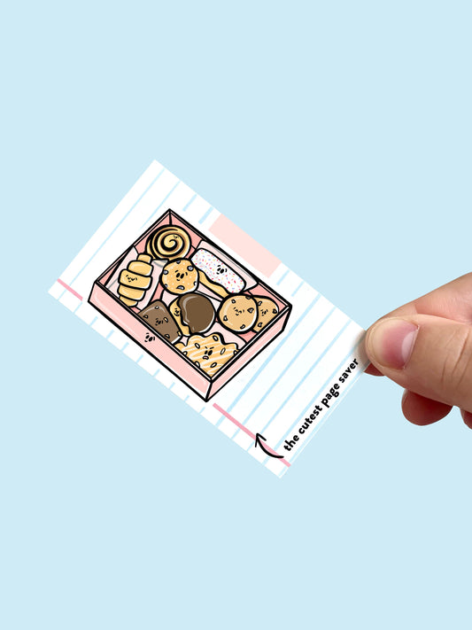 Bakery Box Magnetic Bookmark